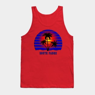 South Padre Island Beach Vacation Souvenir Gift Tank Top